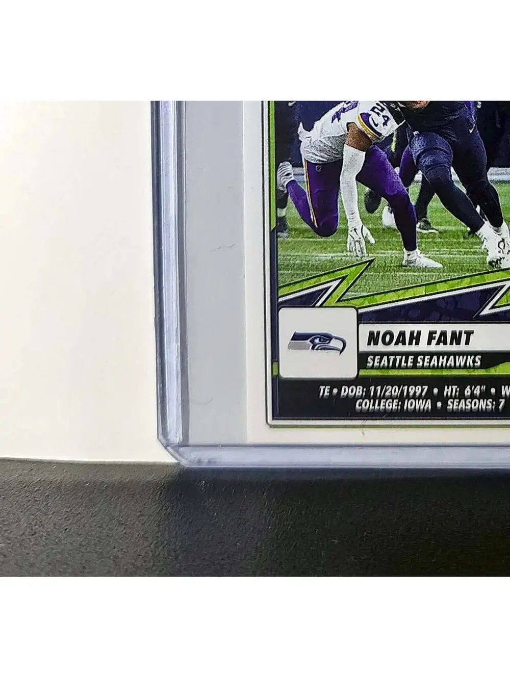 Noah Fant 2025 Panini NFL #542 Sticker Seattle Seahawks